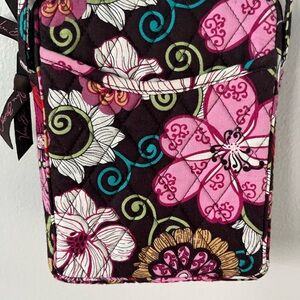 Vera Bradley Pink Floral Quilted Crossbody Bag